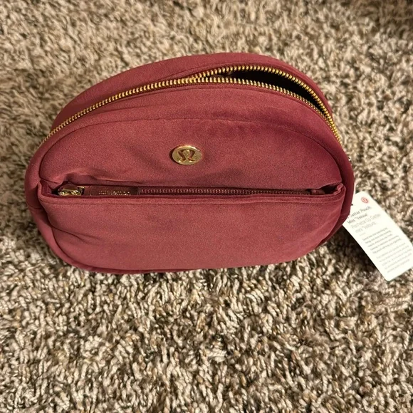 lululemon athletica | Bags | Lululemon Go Getter Pouch Mini Velour |  Poshmark